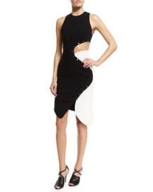 two-tone cady dress by thierry mugler dupe